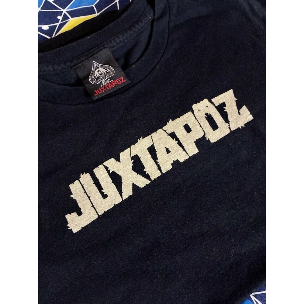Juxtapoz Art Magazine Womens T-Shirt Shirt Black Medium 2000s y2k